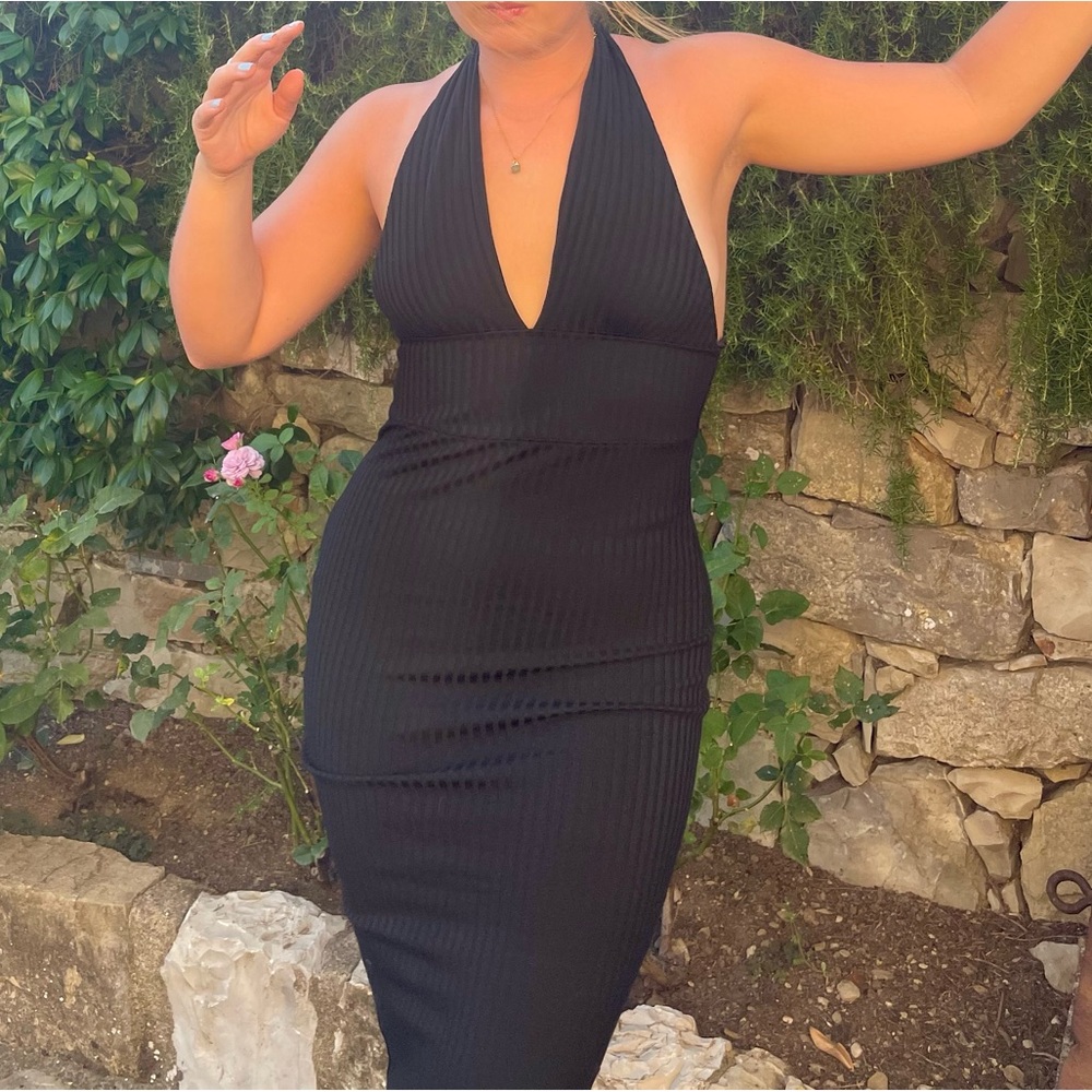 Black body con summer dress